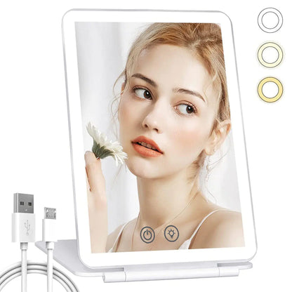 Foldable Makeup Mirror | Touch Screen Makeup Mirror | Nostout