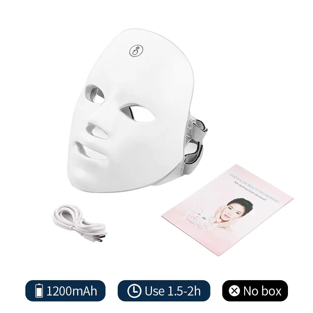 LED Beauty Mask Cycle | 7 Colors Beauty Mask | Nostout