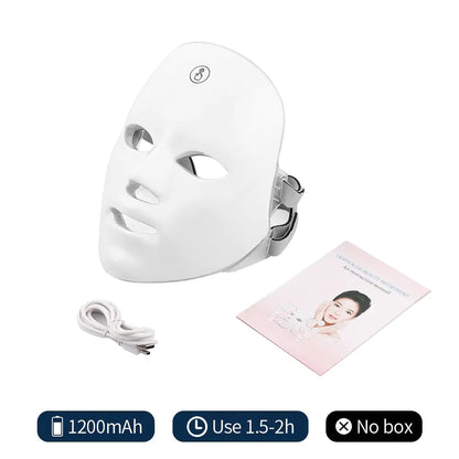 LED Beauty Mask Cycle | 7 Colors Beauty Mask | Nostout